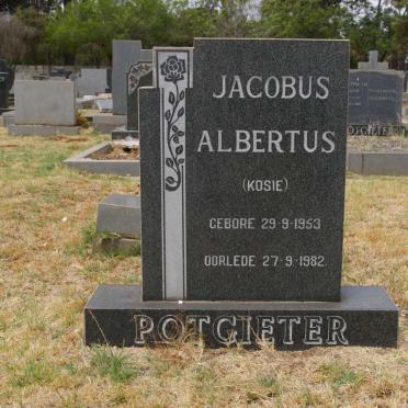 POTGIETER Jacobus Albertus 1953-1982