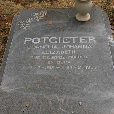 POTGIETER Cornelia Johanna Elizabeth 1918-1993