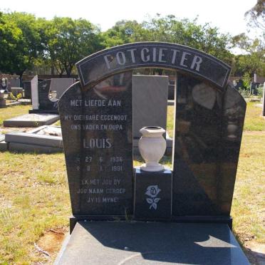 POTGIETER Louis 1936-1991