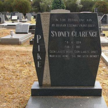 PIKE Sydney Clarence 1924-1981
