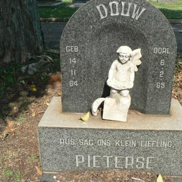 PIETERSE Douw 1964-1965
