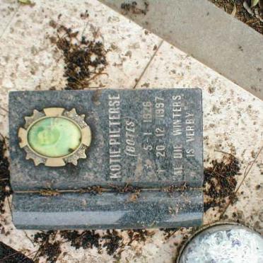 PIETERSE Kotie nee BOTES 1926-1997