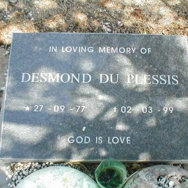 PLESSIS Desmond, du 1977-1999