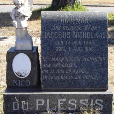 PLESSIS Jacobus Nicholaas, du 1955-1956