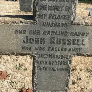 RUSSELL John -1942