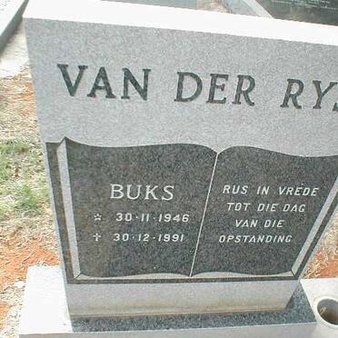 RYST Buks, van der 1946-1991