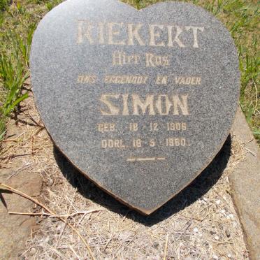 RIEKERT Simon 1906-1960