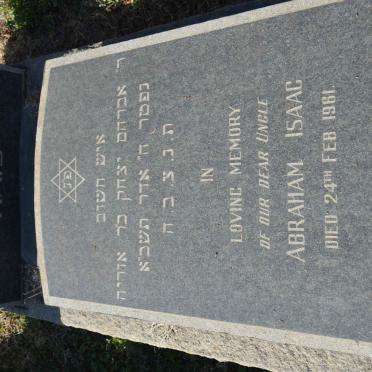 RAIS Abraham Isaac -1961