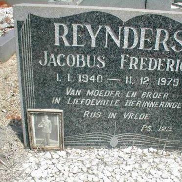 REYNDERS Jacobus Frederick 1940-1979