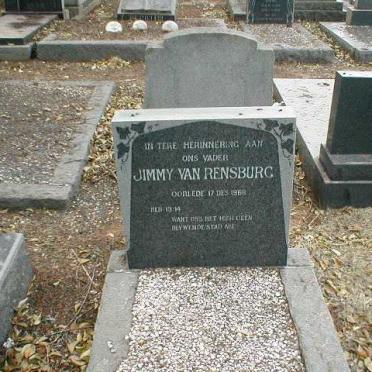 RENSBURG Jimmy, van  -1968