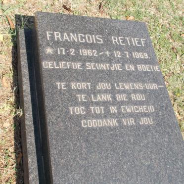 RETIEF Francois 1962-1969