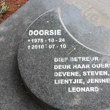 RENSBURG Stephanus Johannes Jacobus, Jansen van 1974-1999 :: ? Doorsie 1975-2010