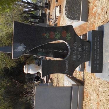 RETIEF Francois Petrus 1962-1994