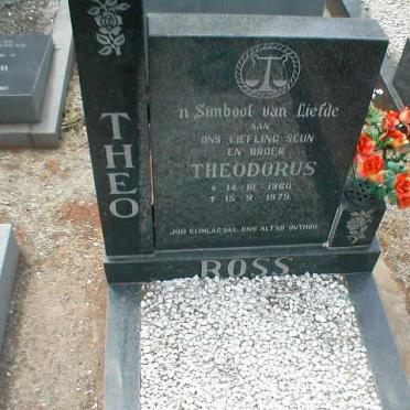 ROSS Theodorus 1960-1979