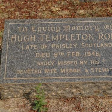 ROBB Hugh Templeton -1945