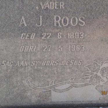 ROOS A.J. 1893-1963