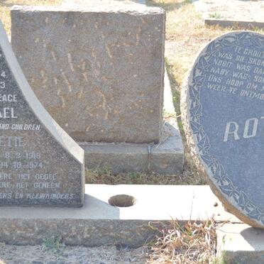 ROTHMAN Bassie 1910-1955 :: ROTHMAN Pietie 1918-1974 :: ROTHMAN Michael 1924-1973