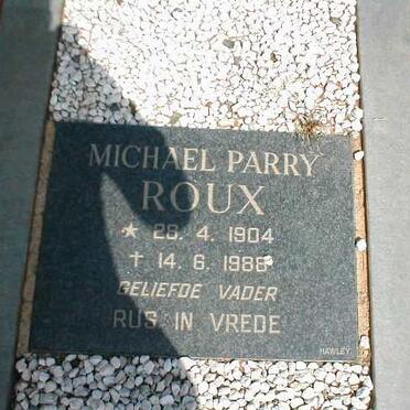 ROUX Michael Parry 1904-1988