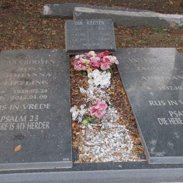ROOYEN H.L., van 1900-1972 &amp; H.H. 1899-1964 :: VAN ROOYEN Jacobus Adriaan 1937- &amp; Rosa Johanna 1939-2014