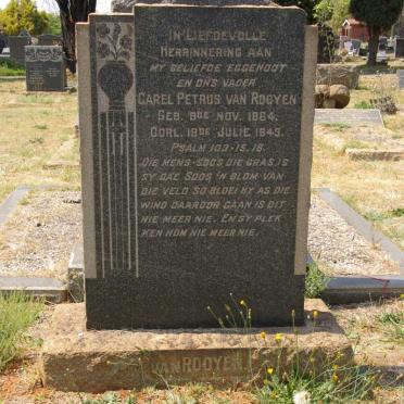 ROOYEN Carel Petrus, van 1864-1943