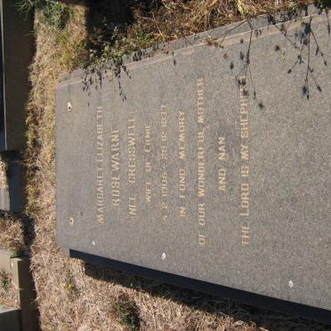 ROSEWARNE Margaret Elizabeth nee CRESSWELL 1905-1977