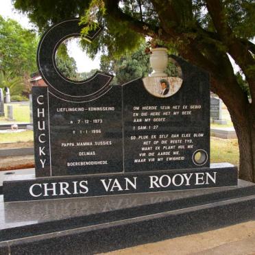 ROOYEN Chris, van 1973-1996 