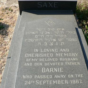 SAXE Barnie -1967