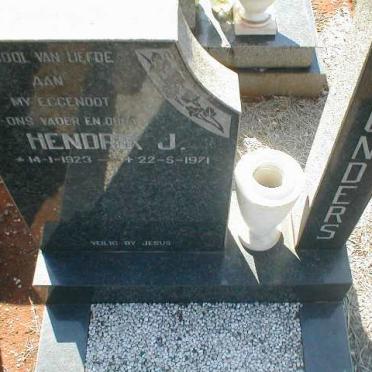 SAUNDERS Hendrik J. 1923-1971