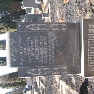 SCHOOMBEE Gilliam Andries 1909-1947
