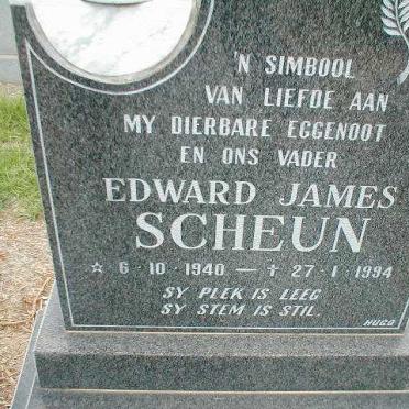 SCHEUN Edward James 1940-1994