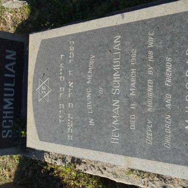 SCHMULIAN Heyman -1962