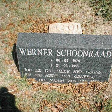 SCHOONRAAD Werner 1979-1999