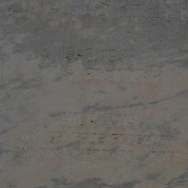 SCHUTTE Stephanus Philippus 1936-1982