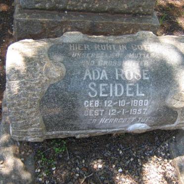 SEIDEL Ada Rose 1880-1957