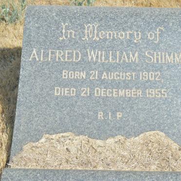 SHIMMIN Alfred William 1902-1955