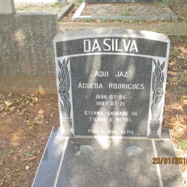 SILVA Águeda Rodrigues, da 1896-1987
