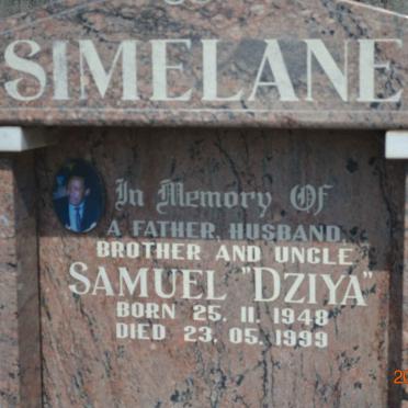 SIMELANE Samuel 1948-1999