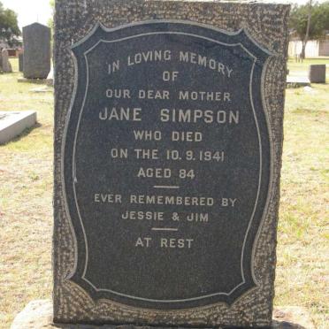 SIMPSON Jane -1941