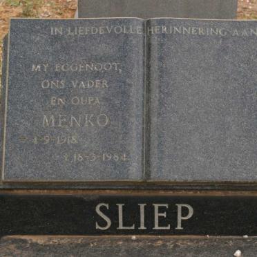SLIEP Menko 1918-1984
