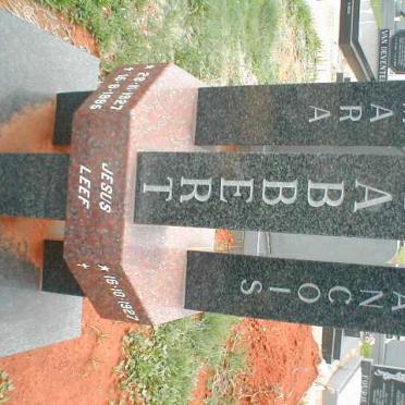 SLABBERT Francois 1927- &amp; Mara 1927-199?