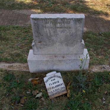 SLABBERT Floris J.W. 1910-1911 :: ?