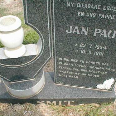 SMIT Jan Paul 1954-1991