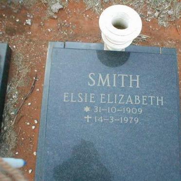 SMITH Elsie Elizabeth 1909-1979