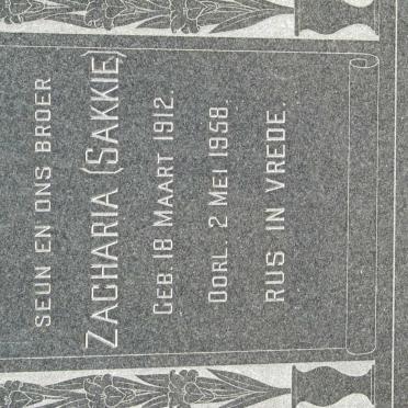 SMIT Zacharia 1912-1958