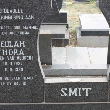 SMIT Jan Frederick 1922-1980 &amp; Beulah Thora JANSEN VAN VUUREN 1927-1999