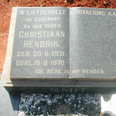 SMIT Christiaan Hendrik 1931-1970