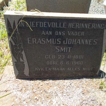 SMIT Erasmus Johannes 1881-1960