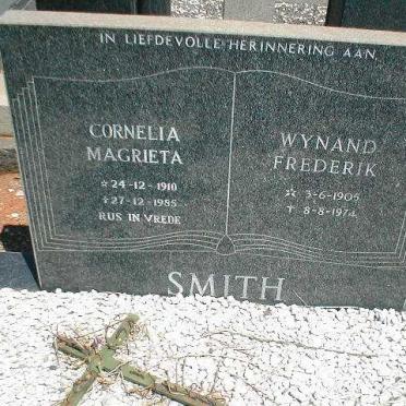 SMITH Wynand Frederik 1905-1974 &amp; Cornelia Magrieta 1910-1985