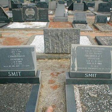 SMIT Christiaan Hendrik 1899-1975 &amp; Fredrika J.L. nee POTGIETER 1903-1966