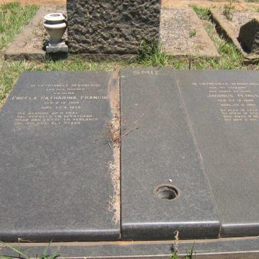 SMIT Jacobus Petrus 1908-1961 &amp; Engela Catharina Francina 1908-1975